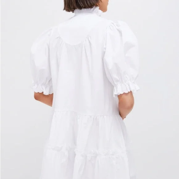 Tuckernuck x Pomander Place White Selene Mini Dress - Picture 2 of 7